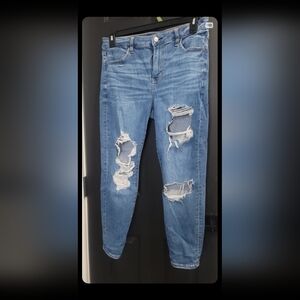 American eagle distressed jeans 12 xs